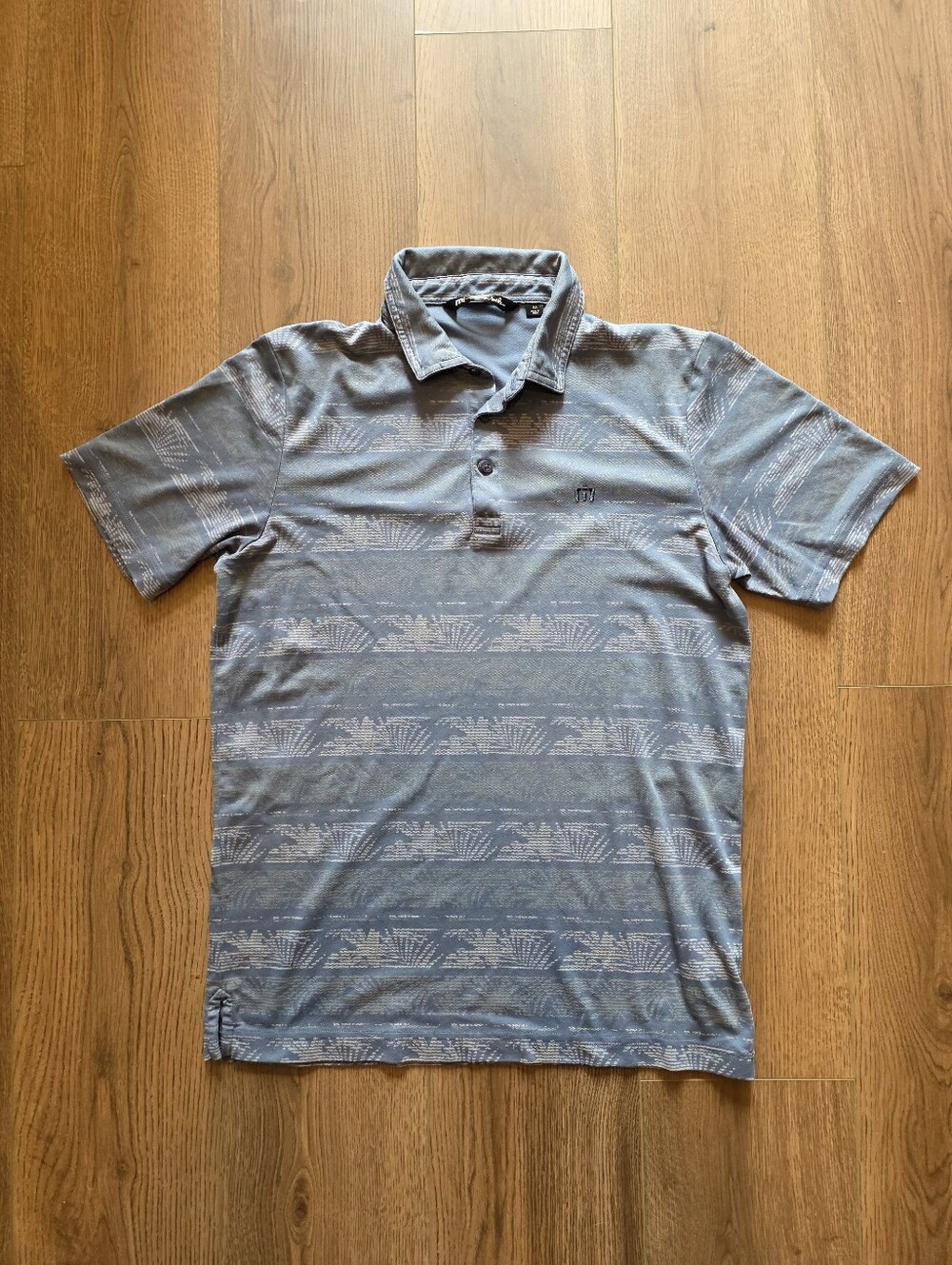 TravisMathew - Frosty Morning Polo - Medium - Blue